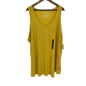 Torrid Girlfriend Signature Jersey V-Neck Tank Top Size 5X